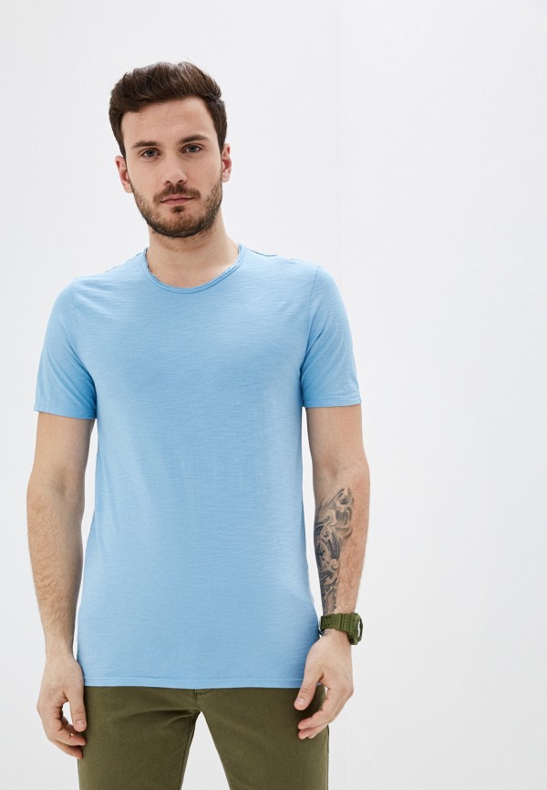 

Футболка United Colors of Benetton, Голубой, United Colors of Benetton UN012EMHXAY9