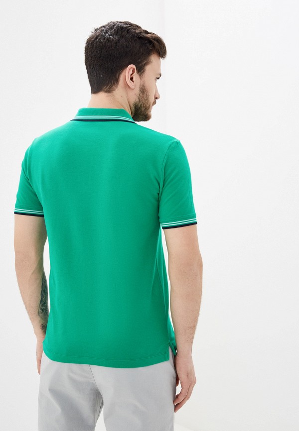 

Поло United Colors of Benetton, Зеленый, United Colors of Benetton UN012EMHXBA3