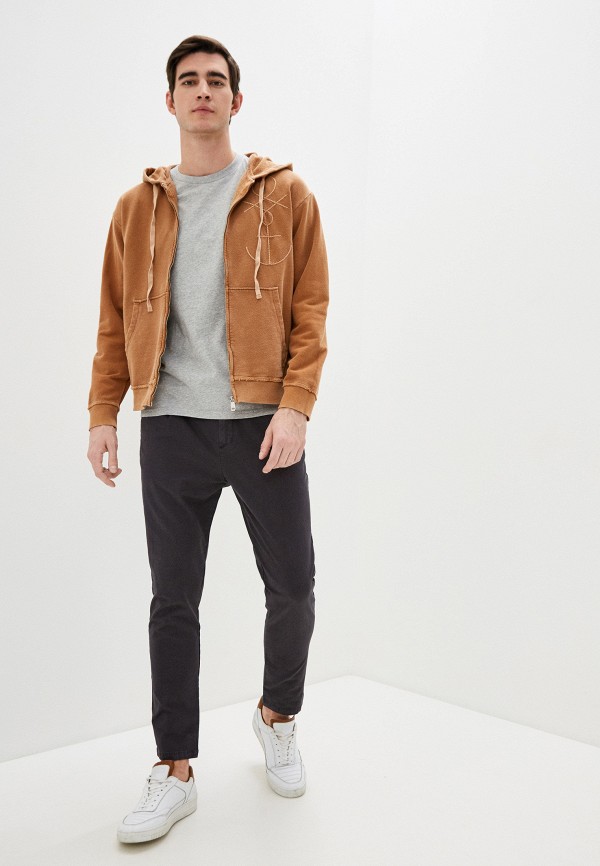 

Толстовка United Colors of Benetton, Коричневый, United Colors of Benetton UN012EMHXBC4