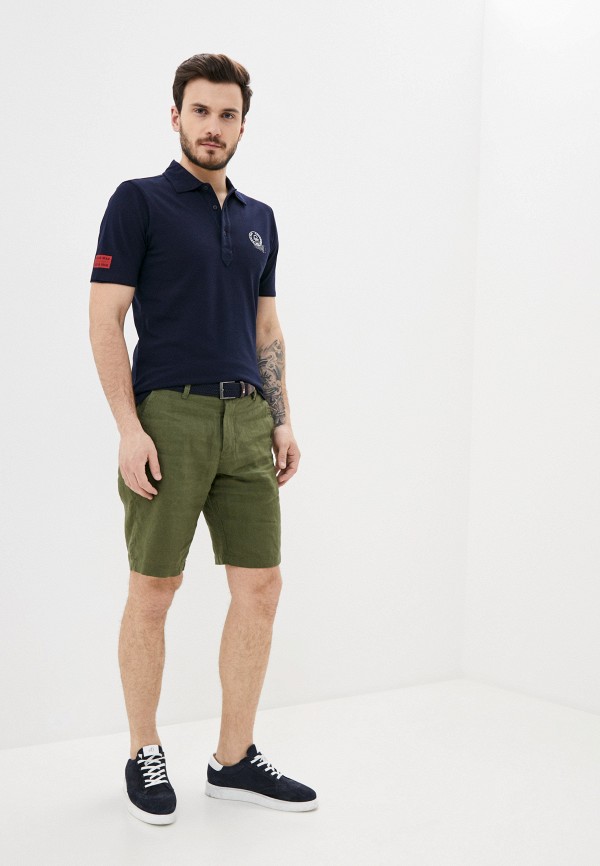 

Поло United Colors of Benetton, Синий, United Colors of Benetton UN012EMHXWM2