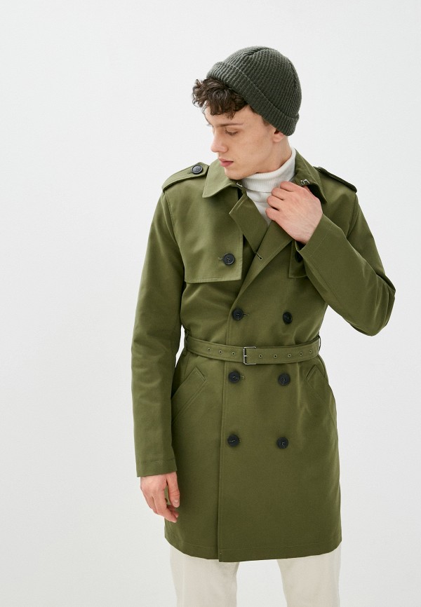 

Плащ United Colors of Benetton, Хаки, United Colors of Benetton UN012EMMHEM7