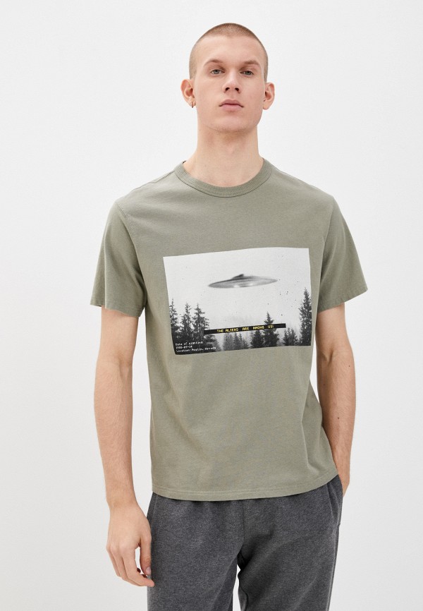 

Футболка United Colors of Benetton, Хаки