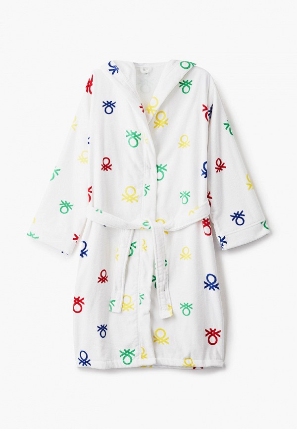 

Халат домашний United Colors of Benetton, Белый, United Colors of Benetton UN012EUJZJG5