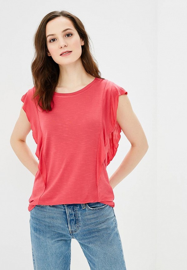 

Футболка United Colors of Benetton, United Colors of Benetton UN012EWACBL6, Розовый