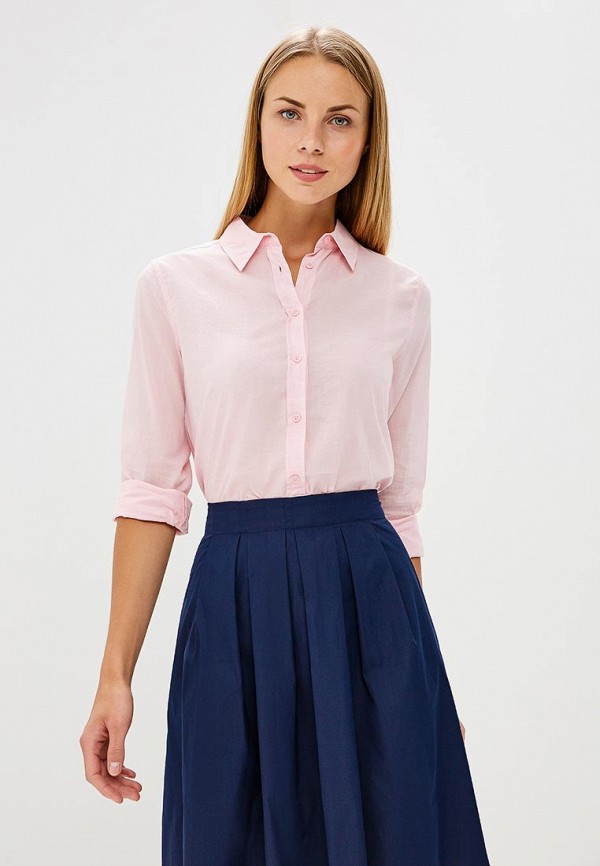 

Рубашка United Colors of Benetton, Розовый, United Colors of Benetton UN012EWBYJQ3