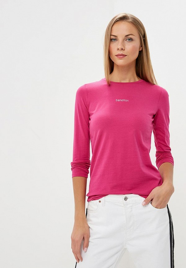 

Лонгслив United Colors of Benetton, United Colors of Benetton UN012EWBYJW1, Розовый