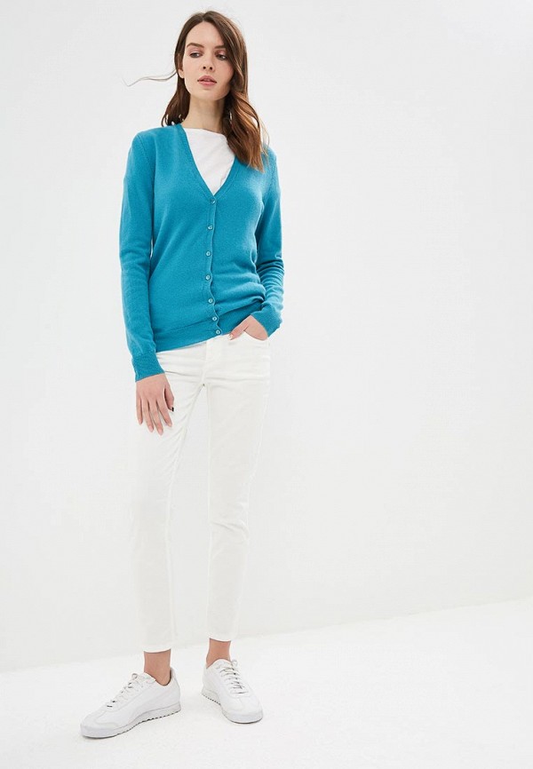 

Кардиган United Colors of Benetton, United Colors of Benetton UN012EWBYLA0, Бирюзовый
