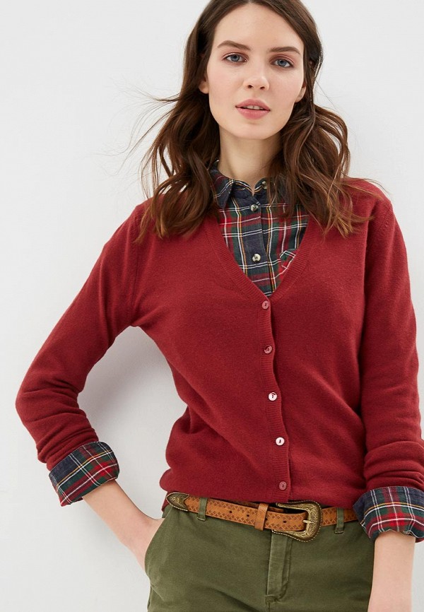 

Кардиган United Colors of Benetton, Бордовый