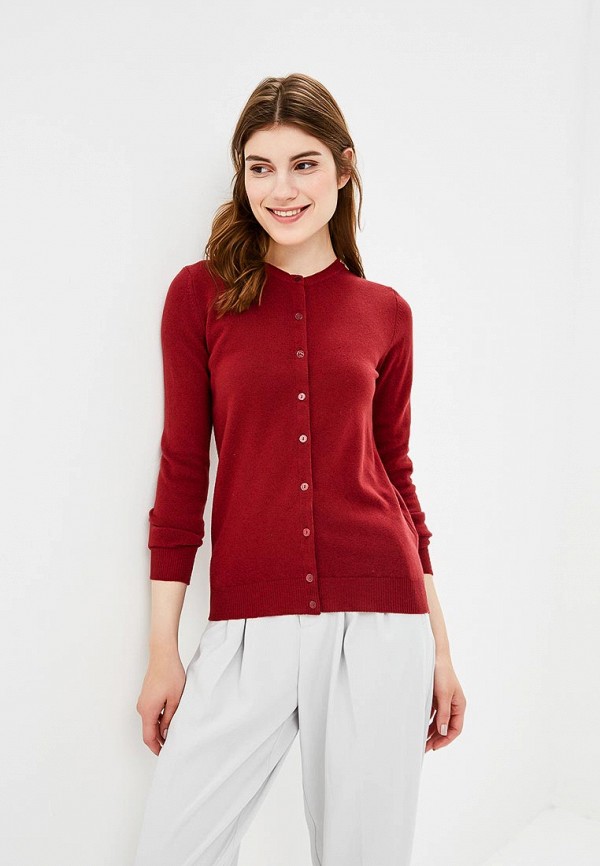 

Кардиган United Colors of Benetton, Бордовый