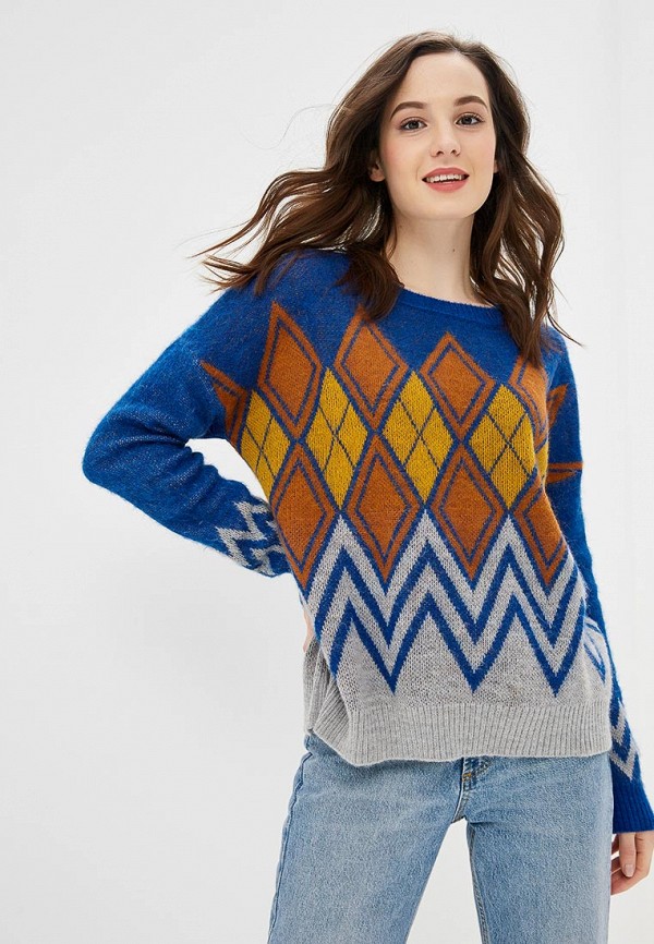 

Джемпер United Colors of Benetton, United Colors of Benetton UN012EWBYML7, Синий