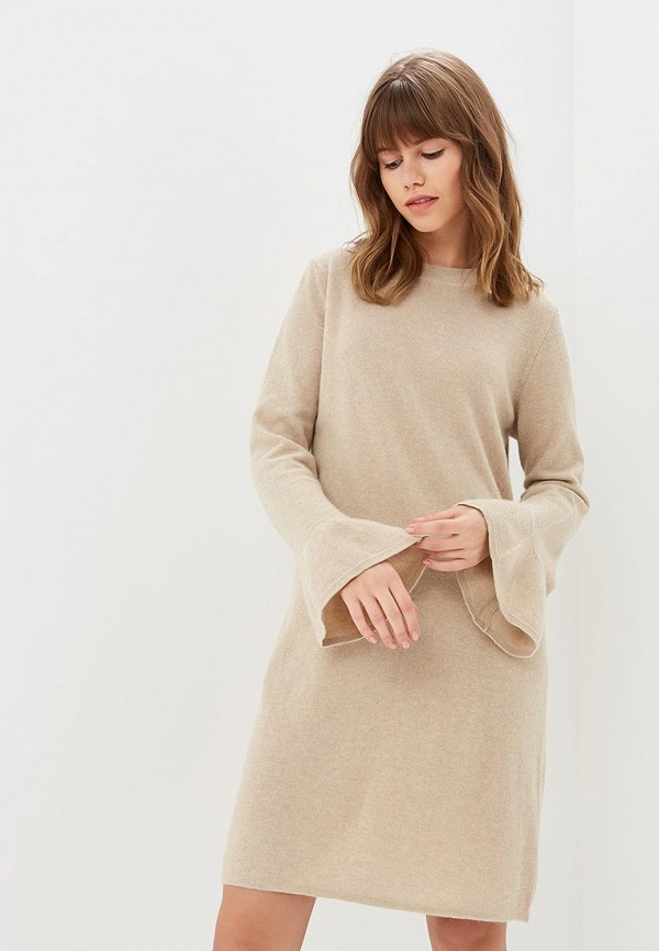 

Платье United Colors of Benetton, United Colors of Benetton UN012EWBYNE2, Бежевый