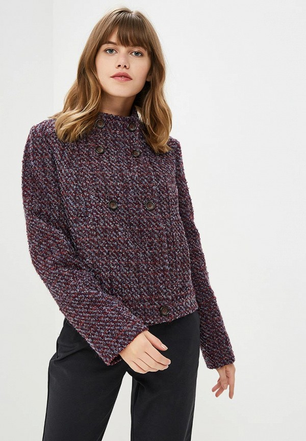 

Полупальто United Colors of Benetton, United Colors of Benetton UN012EWBYOG5, Бордовый