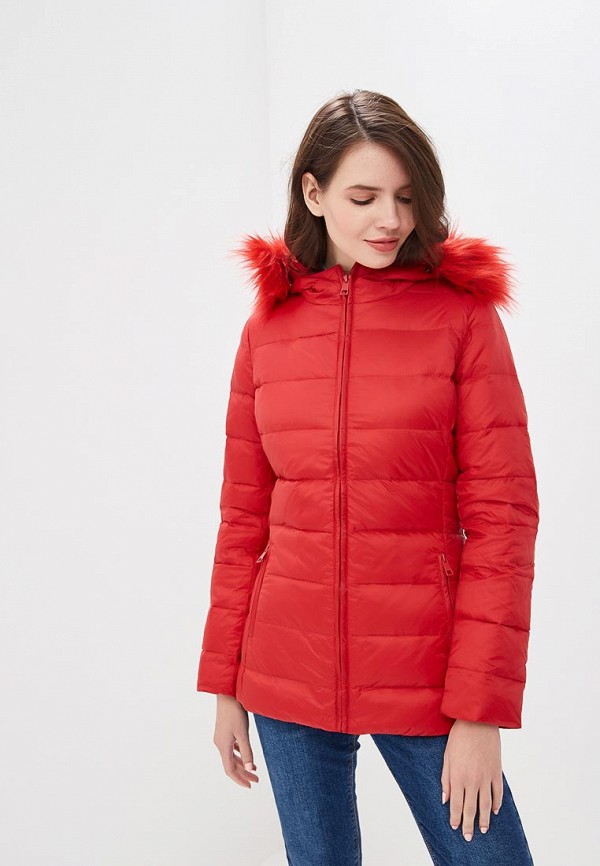 

Пуховик United Colors of Benetton, Красный, United Colors of Benetton UN012EWCXAE2