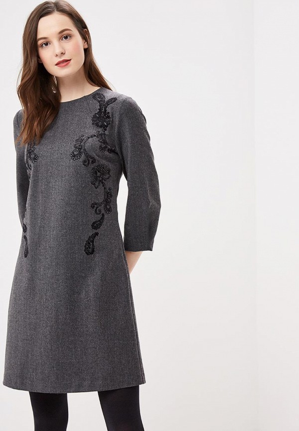 

Платье United Colors of Benetton, Черный, United Colors of Benetton UN012EWDHKG8