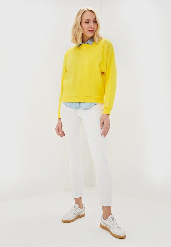 

Свитшот United Colors of Benetton; United Colors of Benetton UN012EWDXIS7, Желтый