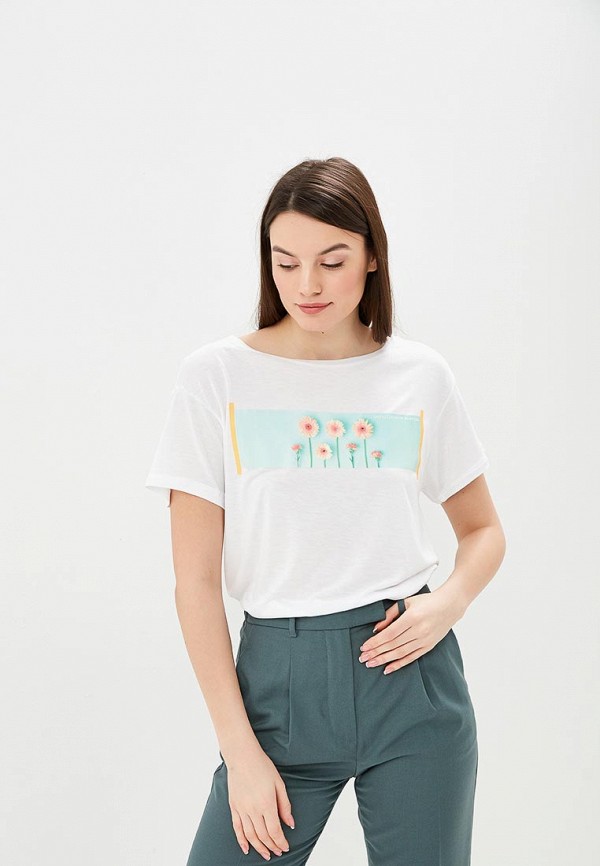 

Футболка United Colors of Benetton, Белый, United Colors of Benetton UN012EWDXMN7
