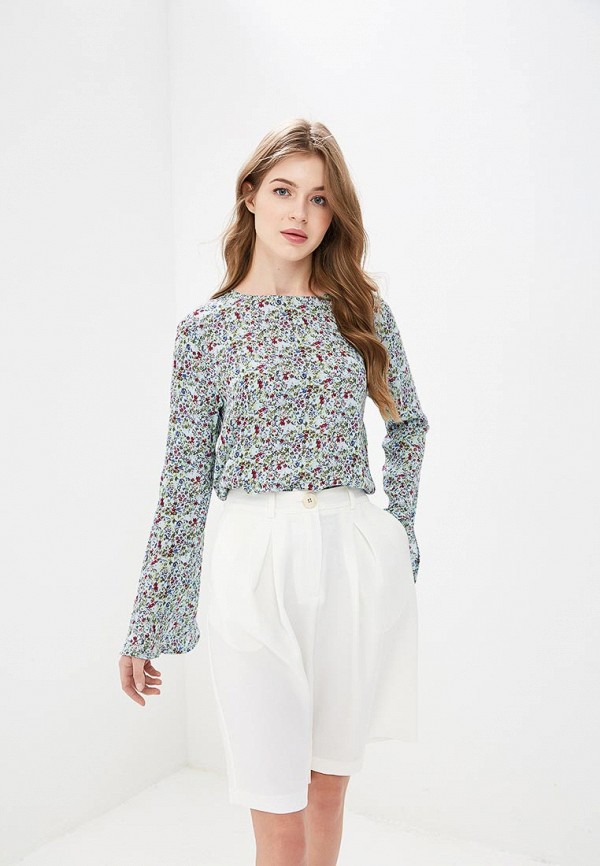 

Блуза United Colors of Benetton, Голубой, United Colors of Benetton UN012EWDXMV0