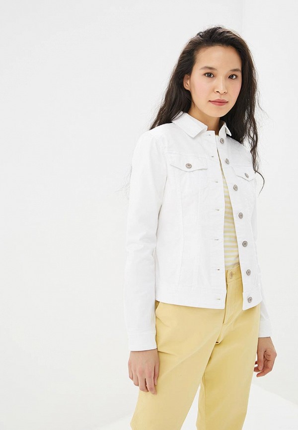 

Куртка джинсовая United Colors of Benetton, United Colors of Benetton UN012EWDXMX6, Белый
