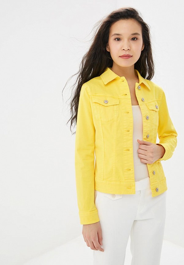 

Куртка джинсовая United Colors of Benetton; United Colors of Benetton UN012EWDXMX8, Желтый