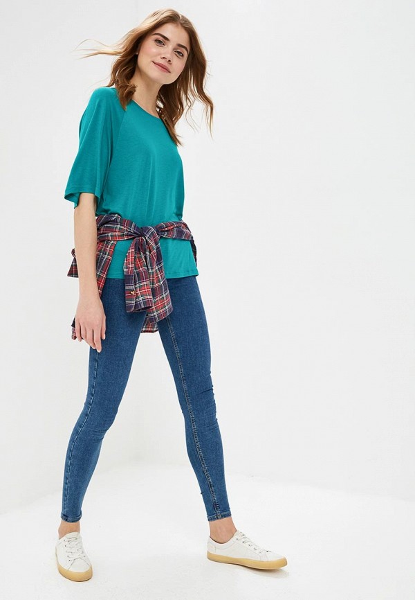

Футболка United Colors of Benetton, United Colors of Benetton UN012EWDXMY6, Бирюзовый