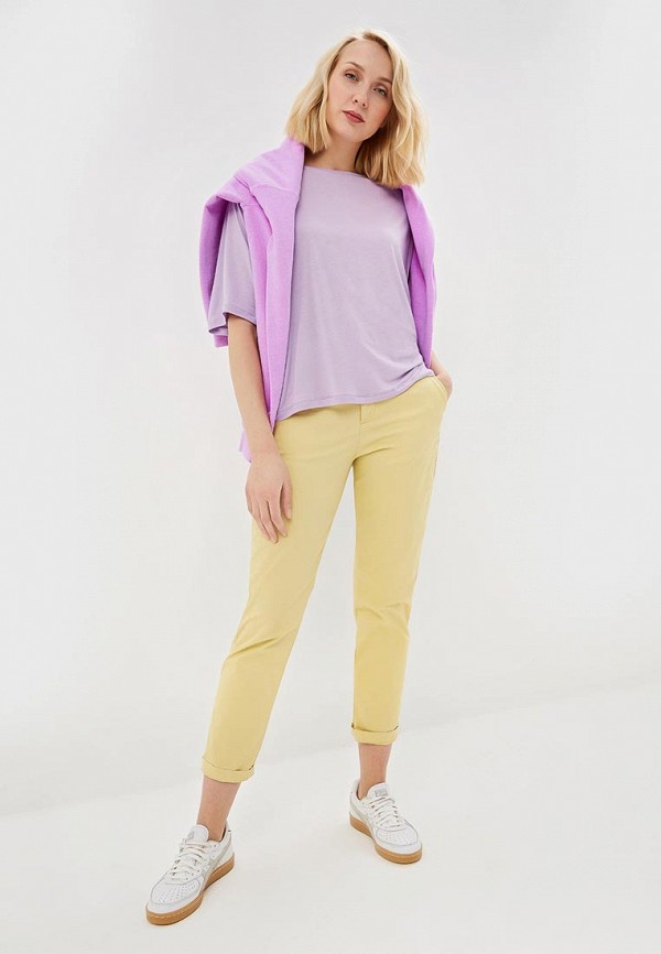 

Лонгслив United Colors of Benetton, United Colors of Benetton UN012EWDXMY7, Фиолетовый