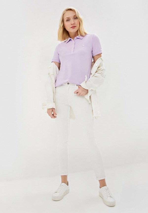 

Поло United Colors of Benetton; United Colors of Benetton UN012EWDXNB7, Фиолетовый