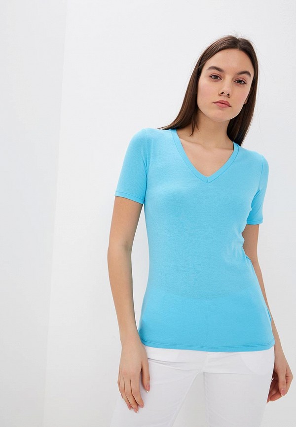 

Футболка United Colors of Benetton; United Colors of Benetton UN012EWDXNH9, Голубой