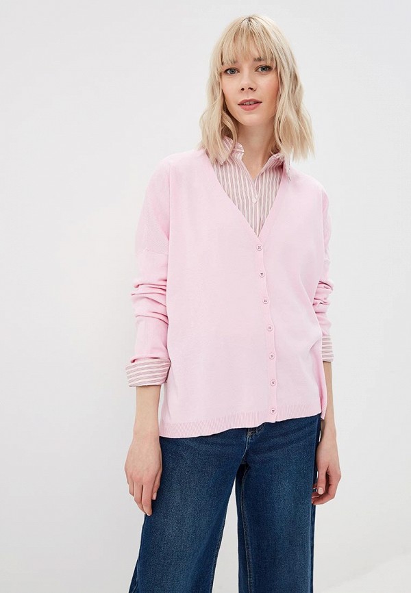 

Кардиган United Colors of Benetton; United Colors of Benetton UN012EWDXNQ0, Розовый