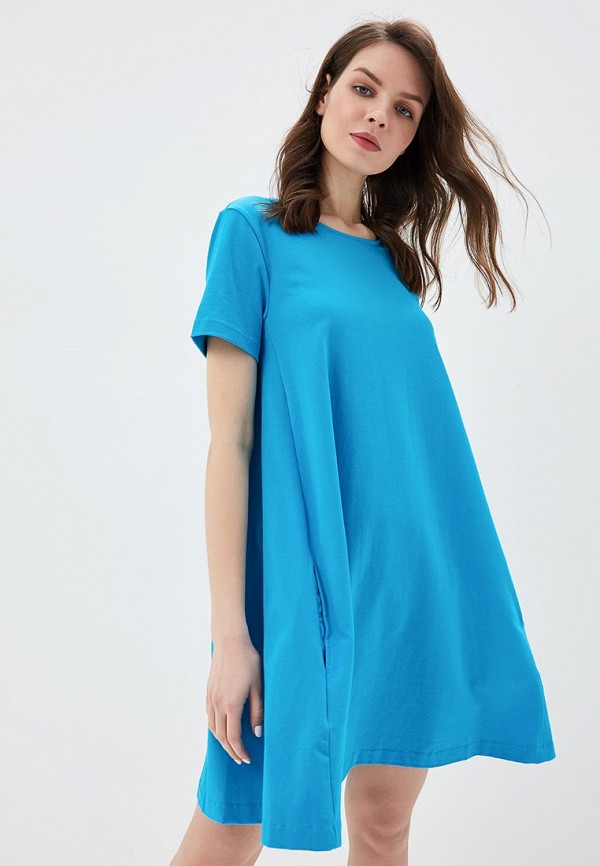 

Платье United Colors of Benetton, United Colors of Benetton UN012EWDXOA9, Синий