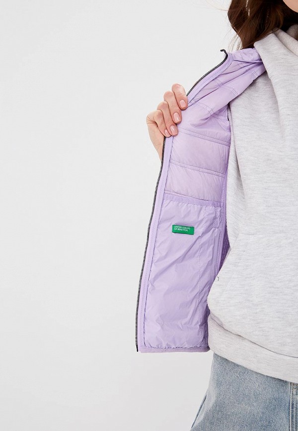 

Пуховик United Colors of Benetton; United Colors of Benetton UN012EWDXOK9, Фиолетовый
