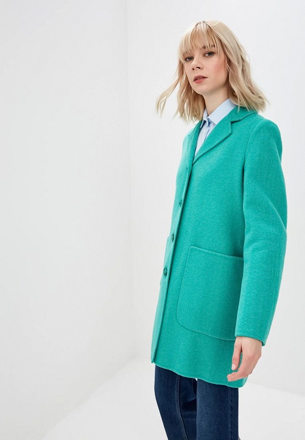 

Пальто United Colors of Benetton, Бирюзовый
