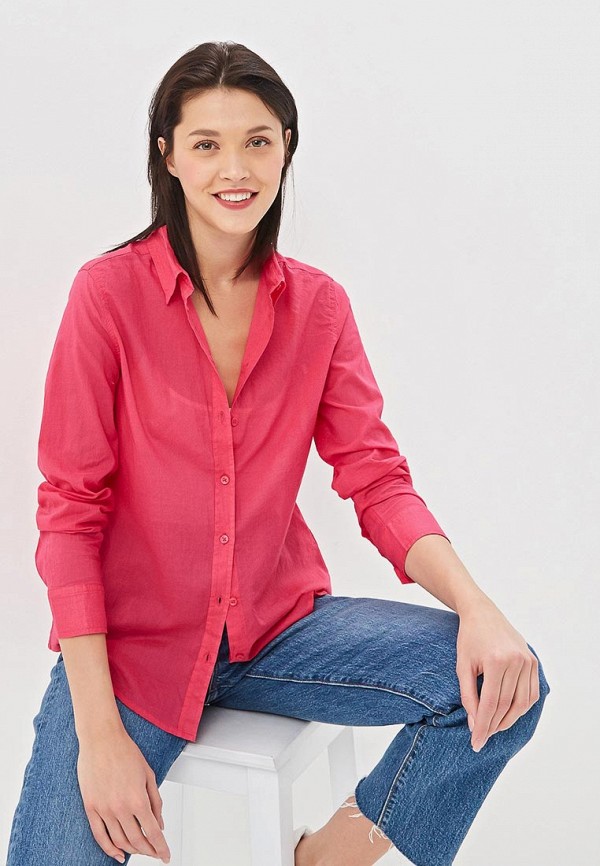 

Рубашка United Colors of Benetton, United Colors of Benetton UN012EWFDIK9, Розовый