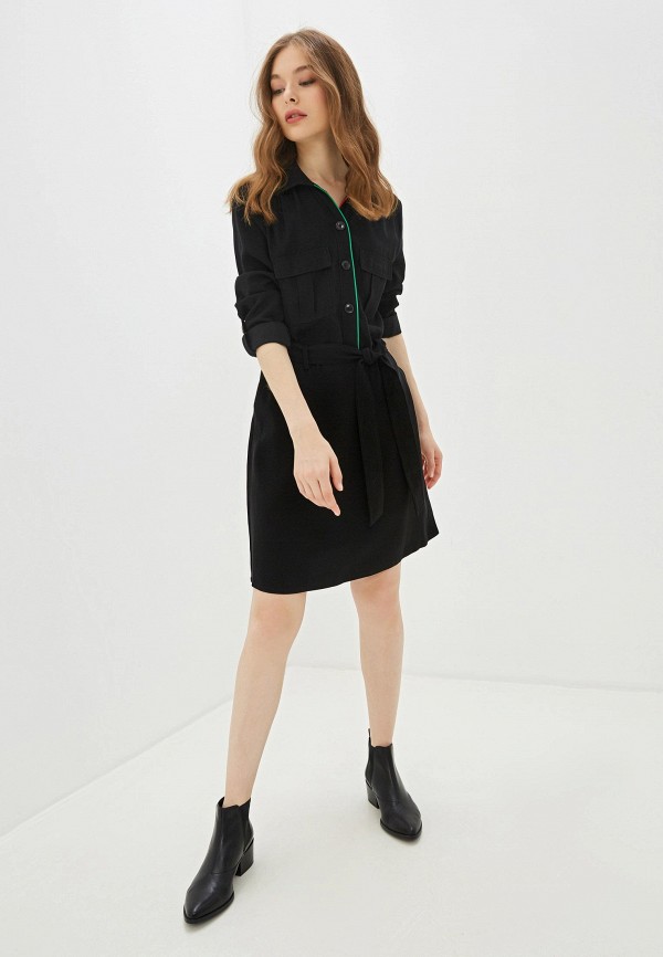 

Платье United Colors of Benetton, Черный, United Colors of Benetton UN012EWFUKV4
