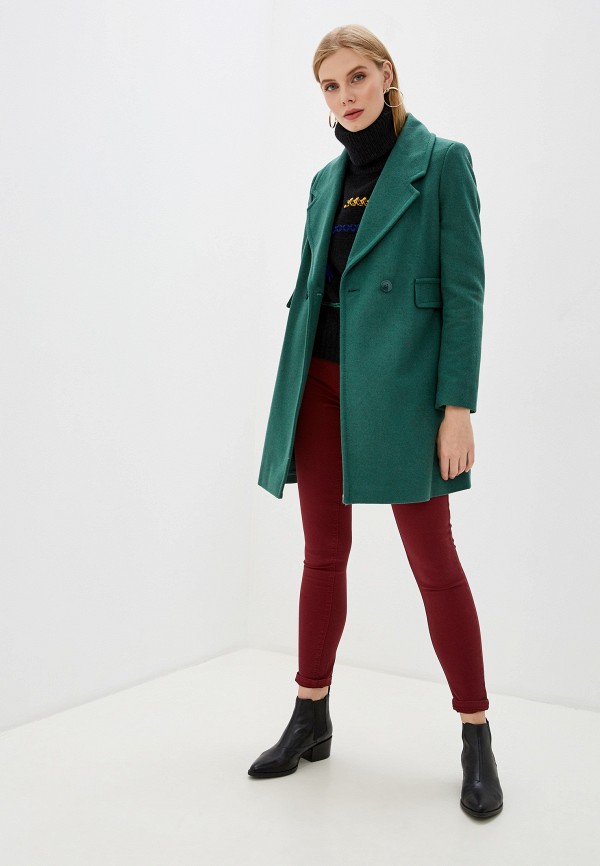

Пальто United Colors of Benetton, Зеленый, United Colors of Benetton UN012EWFUKY5