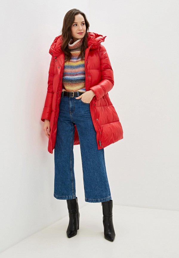 

Пуховик United Colors of Benetton, Красный, United Colors of Benetton UN012EWFUKY8