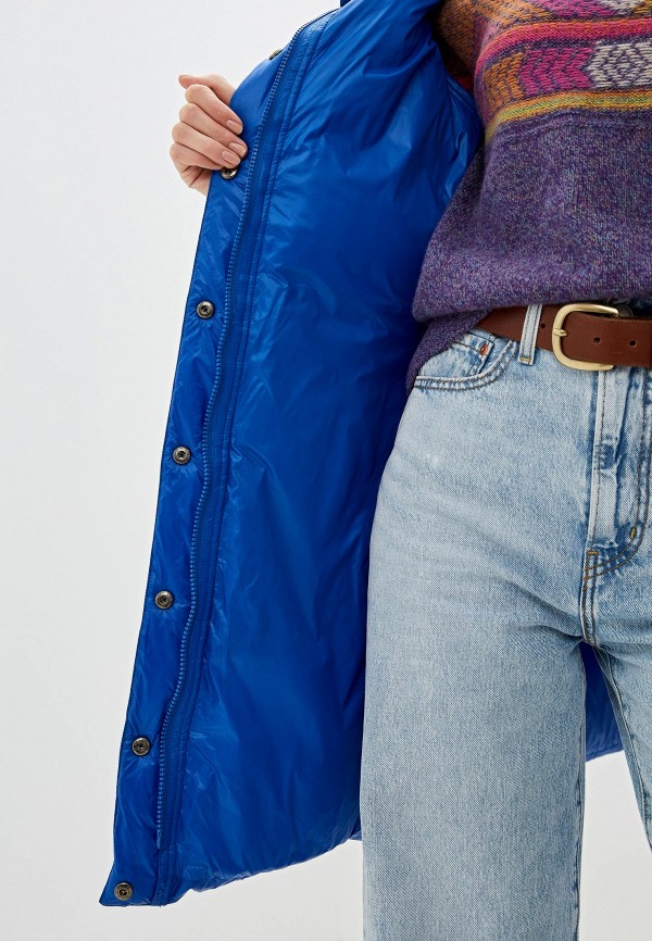 

Пуховик United Colors of Benetton, Синий, United Colors of Benetton UN012EWFUKZ1