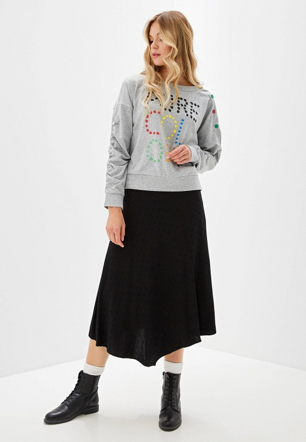 

Свитшот United Colors of Benetton, Серый, United Colors of Benetton UN012EWFUXS7