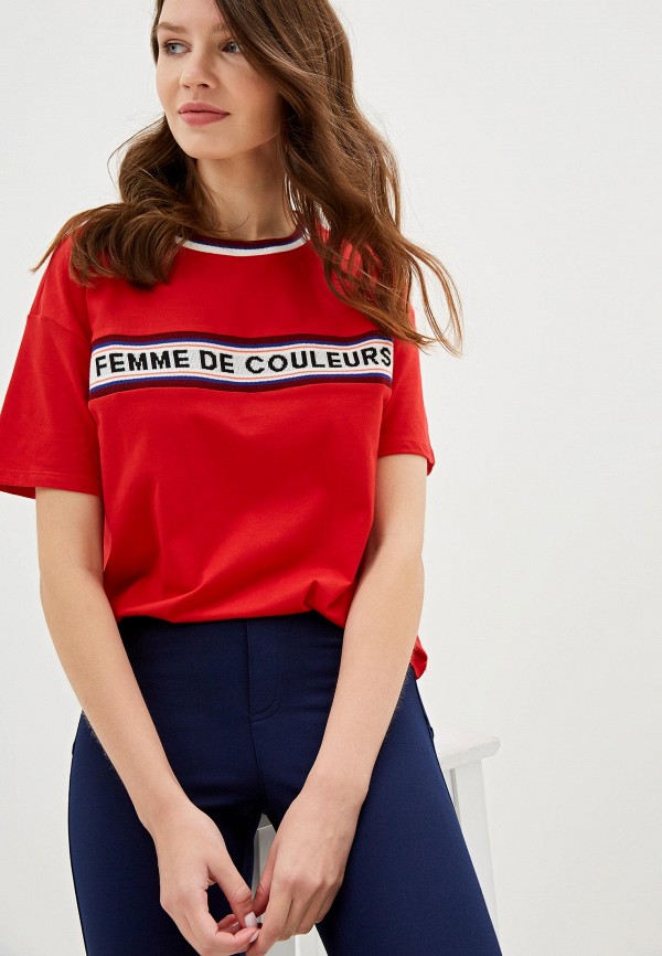 

Футболка United Colors of Benetton, Красный, United Colors of Benetton UN012EWFUXU5