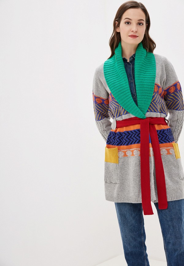 

Кардиган United Colors of Benetton, Серый
