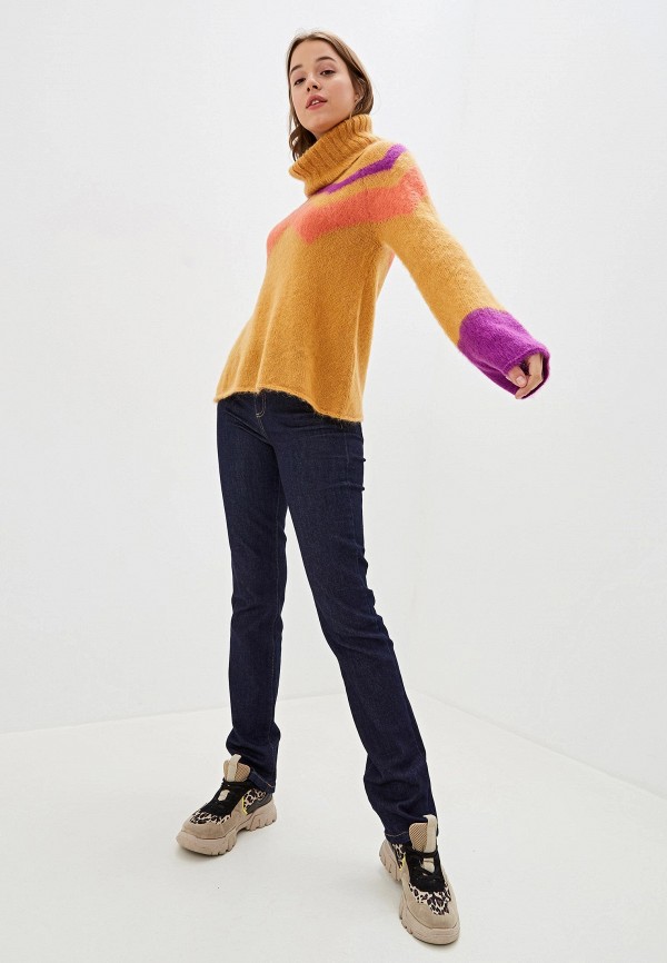 Свитер United Colors of Benetton коричневый 1242E2376 UN012EWFUXX4