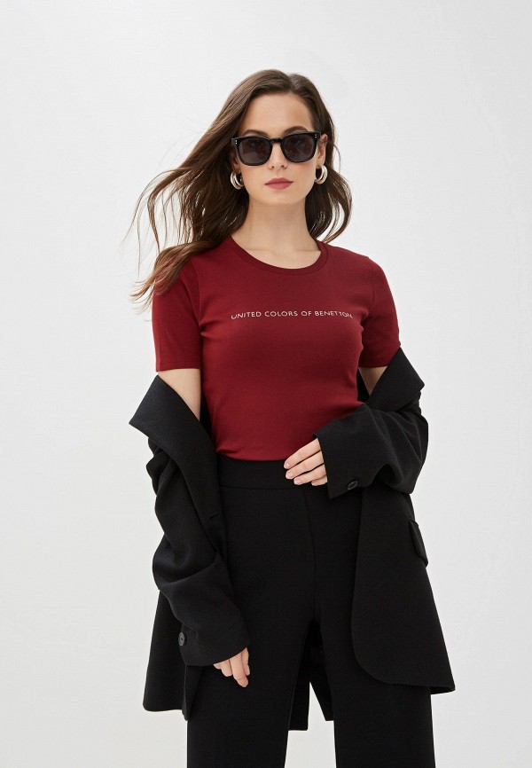 

Футболка United Colors of Benetton, Бордовый
