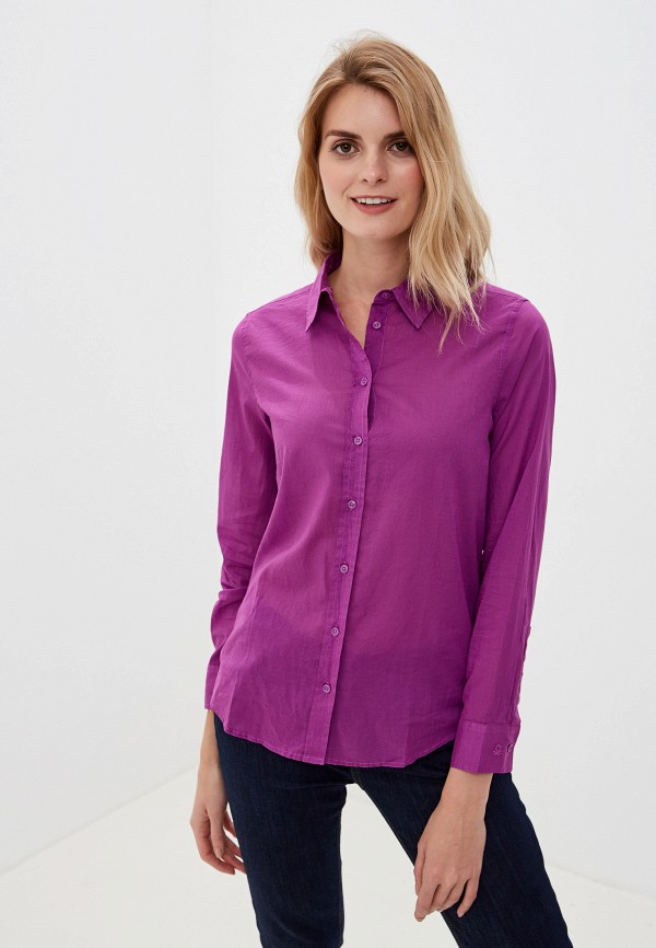 

Рубашка United Colors of Benetton, Фиолетовый