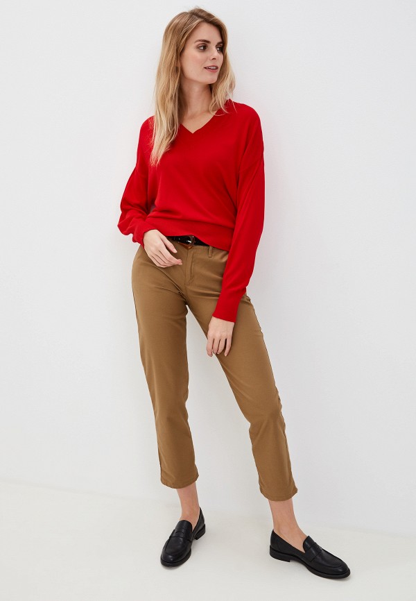 

Пуловер United Colors of Benetton, Красный, United Colors of Benetton UN012EWFUYL8