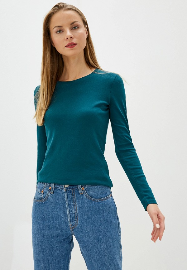 

Лонгслив United Colors of Benetton, Зеленый, United Colors of Benetton UN012EWFUYR1