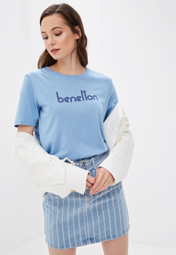

Футболка United Colors of Benetton, Голубой