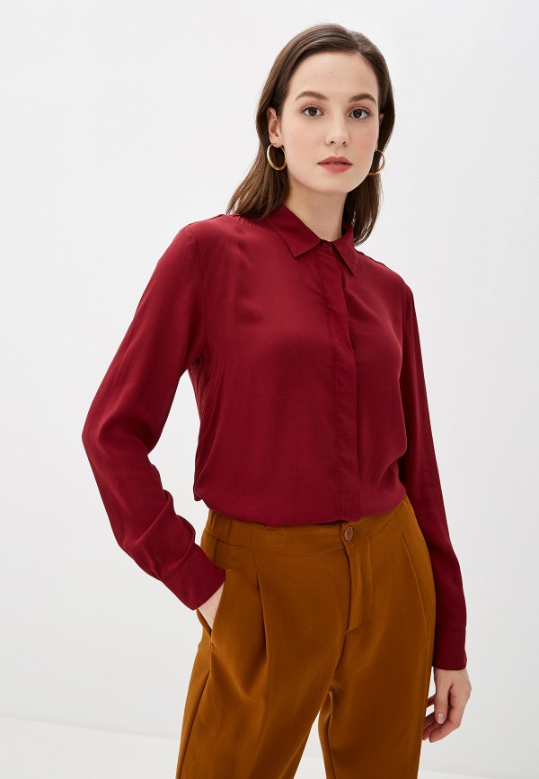 

Блуза United Colors of Benetton, Бордовый, United Colors of Benetton UN012EWFUYU8