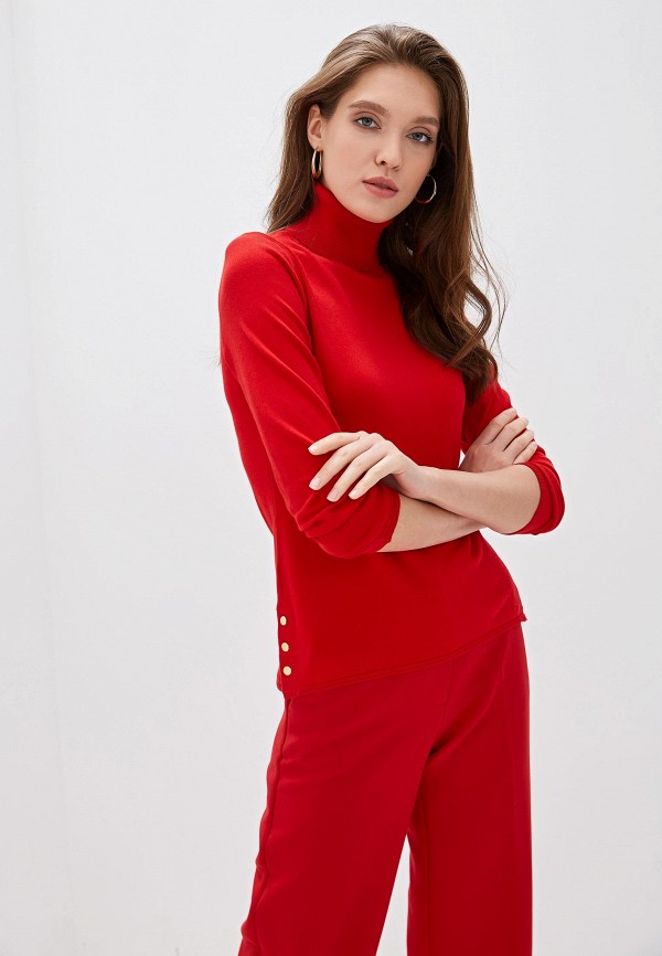 

Водолазка United Colors of Benetton, Красный, United Colors of Benetton UN012EWFUZG8