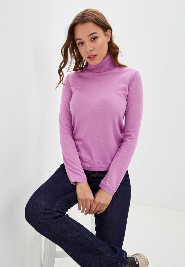 

Водолазка United Colors of Benetton, Фиолетовый, United Colors of Benetton UN012EWFUZH5