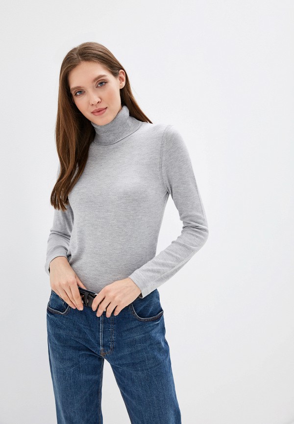 

Водолазка United Colors of Benetton, Серый, United Colors of Benetton UN012EWFUZH7