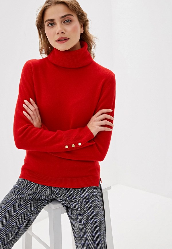 

Водолазка United Colors of Benetton, Красный, United Colors of Benetton UN012EWFVAF8